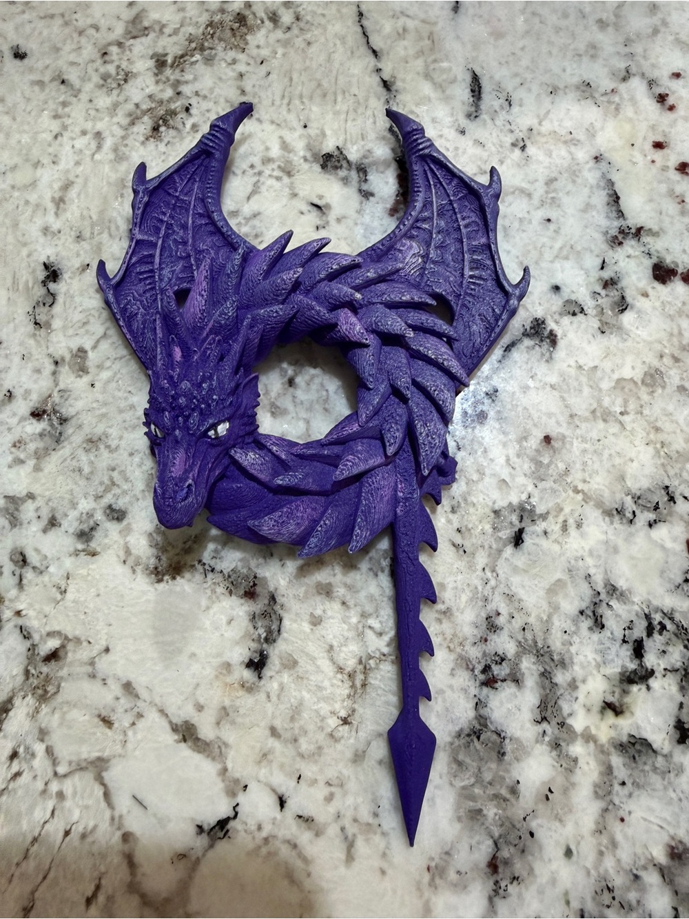 3D Printed Dragon Wall Hanging
